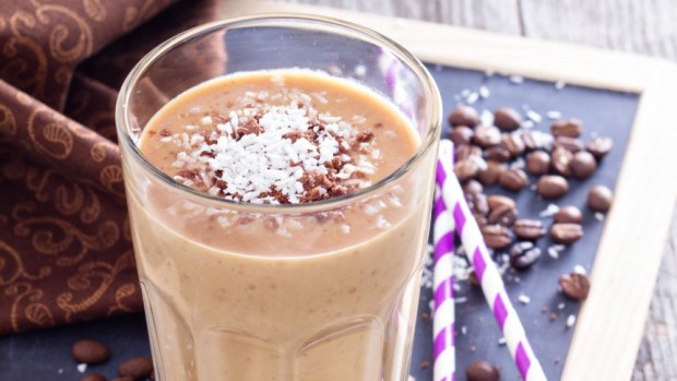 Coffee Smoothie with banana