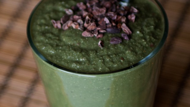 Morning fruit superfood smoothie