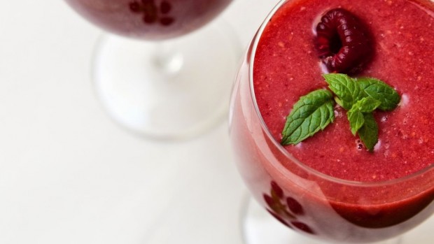 Raspberry smoothie