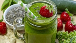 A healthy green Smoothie