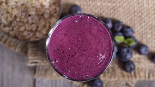 Smoothie with oats